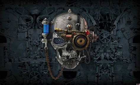 Steampunk Skull Wallpapers Top Free Steampunk Skull Backgrounds