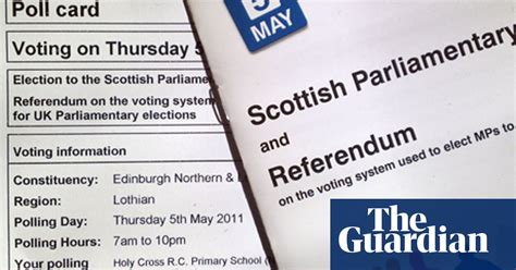 Last Chance To Register To Vote In Scottish Election Edinburgh