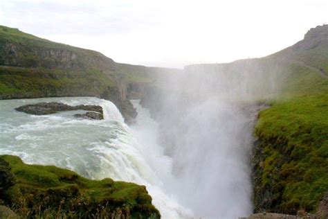 Gullfoss Waterfalls In Iceland Iceland Waterfalls Gullfoss Waterfall