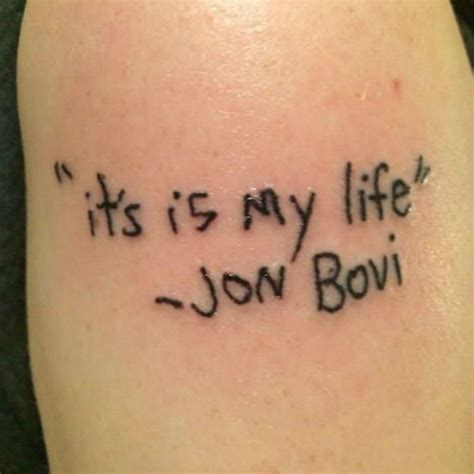 Is This The Worst Music Tattoo Of All Time Gigwise