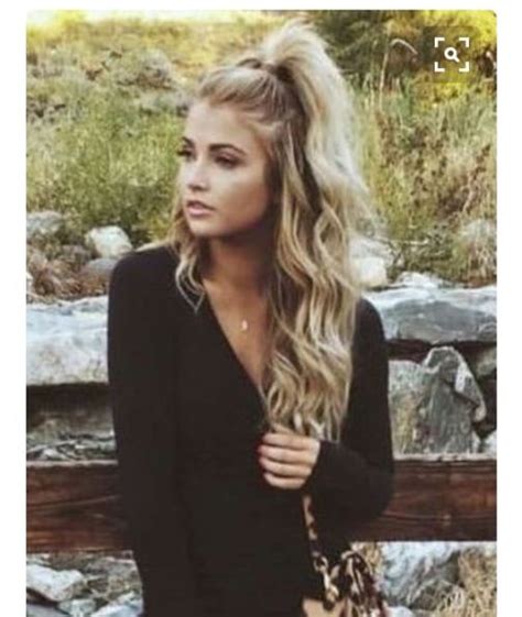 These looks are effortless and chic. 15 Half Up Half Down Hairstyles For Long Hair - Society19