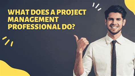 What Does A Project Management Professional Do