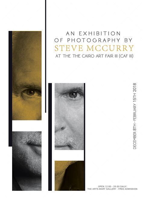 Photography Exhibition For Steve Mccurry Non Official On Behance