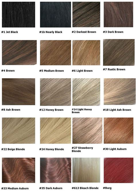 Think of ash brown hair as ash blonde's darker, moodier sister. Basic hair colors chart 2016 - Gabor, Loreal, Wella ...