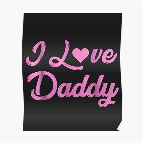 Kawaii Ddlg Abdl Bdsm I Love Daddy Kink Poster For Sale By Raulmoruga Redbubble