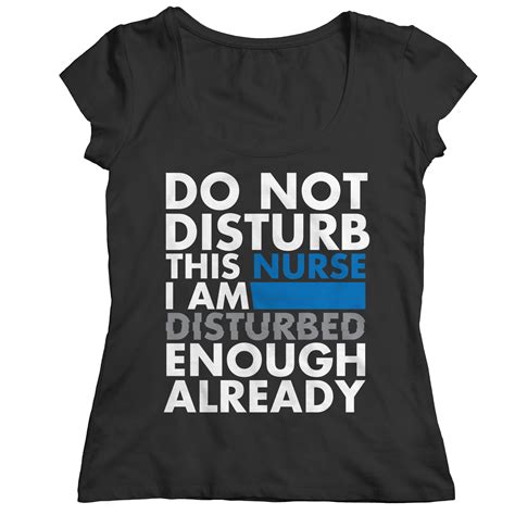 Do Not Disturb This Nurse - Unisex Shirt | Unisex shirts, Custom printed shirts, Shirts