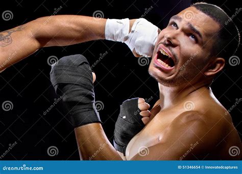 Fighter Getting Knocked Out Stock Photo Image Of Boxer Aggression