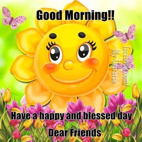 Good Morning Have A Happy Blessed Day Pictures Photos And Images For