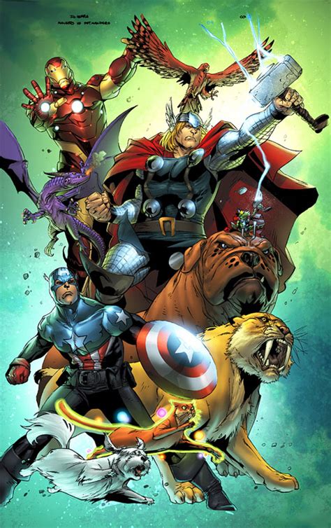 Avengers Vs Pet Avengers Vol 1 4 Marvel Database Fandom Powered By
