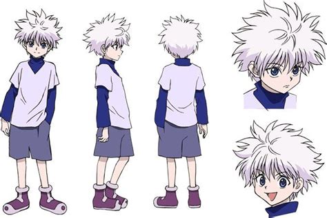Killua Zoldyck Hunter Anime Anime Character Design Anime Character