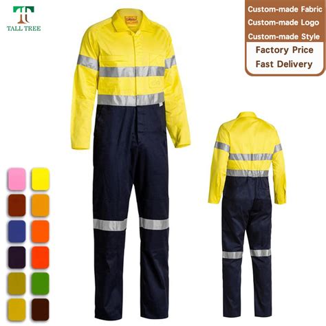 High Visibility Reflective Flame Retardant Twill Fire Resistant Safety