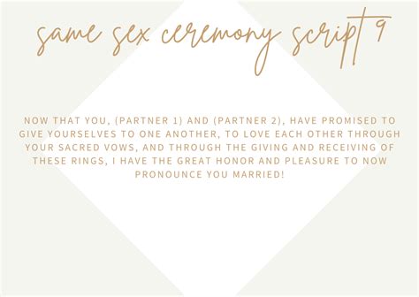 Same Sex Wedding Ceremony Script Ideas We Love Weddingsonline