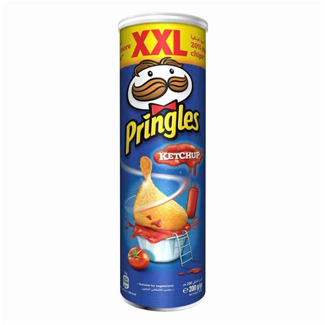 Buy Pringles Ketchup Snacks 200g Online Shop Food Cupboard On
