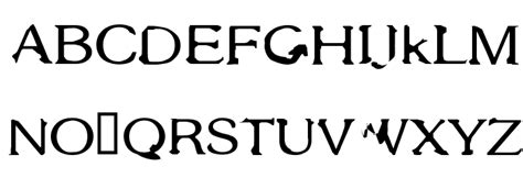 This font is in the category: Gothic Alarm Clock Font - FFonts.net