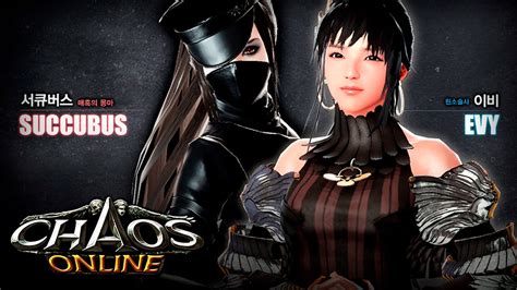 Chaos Online X Mabinogi Heroes Vindictus Evie And Succubus F2p Kr
