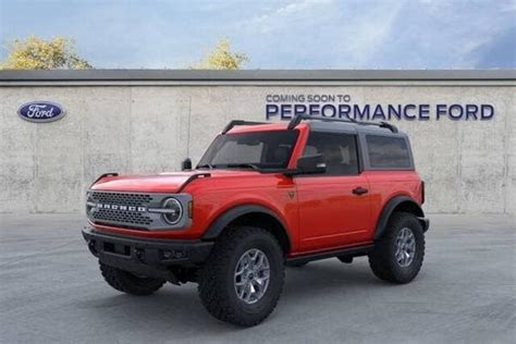 New Ford Bronco For Sale In Upland Ca Edmunds