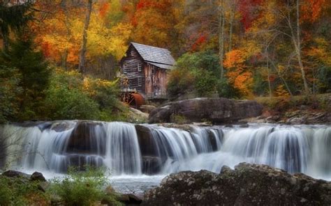 Watermill In The Forest 4k Ultra Hd Wallpaper Background Image