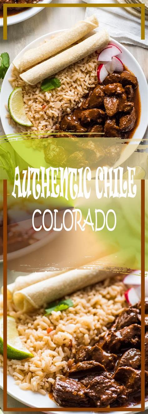 All families have their own the manteca is more readily available now and this really helped give my tamales a more authentic flavor. AUTHENTIC CHILE COLORADO RECIPE | Colorado food, Recipes, Food