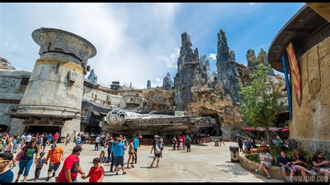 Photos Aerial Views Of Star Wars Galaxys Edge At Disney