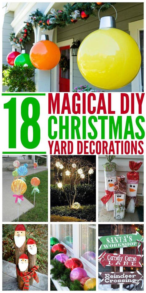 18 Magical Christmas Yard Decoration Ideas