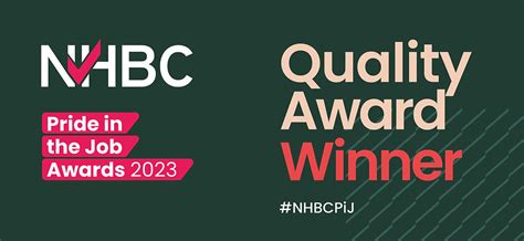 Nhbc Pride In The Job Awards 2023 Quality Award Winners