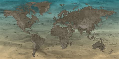 Mappa Del Mondo Grande Mappa Del Mondo Con I Veri Nomi Degli Stati