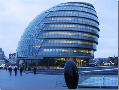 London City Hall Is Located On The South Bank Of The River Thames Its
