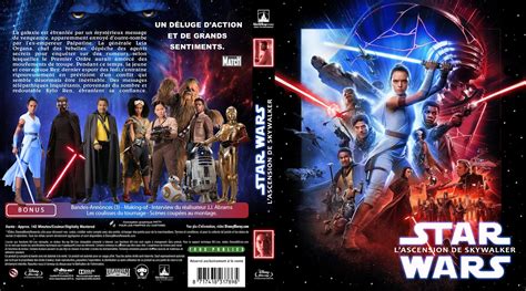 Blu Ray Jaquettes Blu Ray Star Wars Lascension De Skywalker