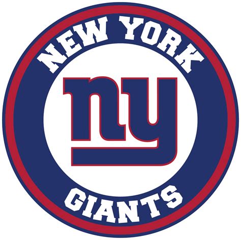 Transparent New York Giants Logo Png