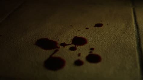 Blood Dripping Onto Tiled Floor Stock Footage Video 13369403 Shutterstock