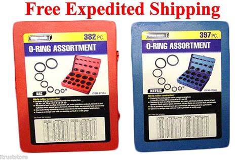 Purchase Sae And Metric Rubber O Ring Washer Assortment Kit Automotive