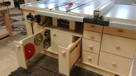 My Table Saw Station Table Saw Station Table Saw Used Woodworking Tools