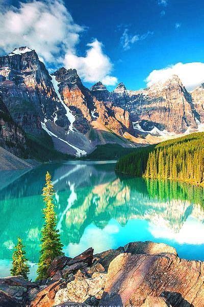 Turquoise Moraine Lake Canada Pretty Places Wonderful Places