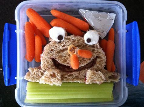 Kids Frog Sandwich With Bug On Nose Idea Kids Lunch Children Eating