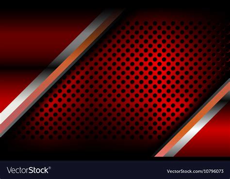 Red Abstract Metal Background Royalty Free Vector Image