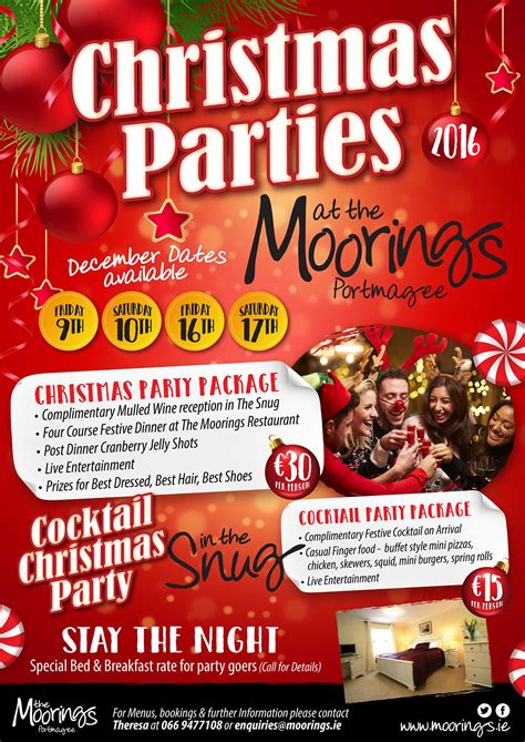 Book Your Christmas Party Night Here The Moorings Portmagee