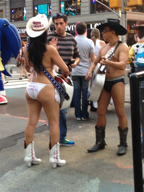 Naked Cowgirl Times Square Editorial Photo Cartoondealer Hot Sex Picture