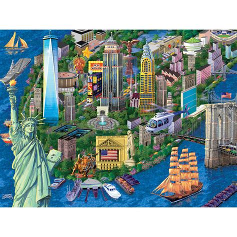 Buy New York City 1000 Piece Jigsaw Puzzle Bits And Pieces