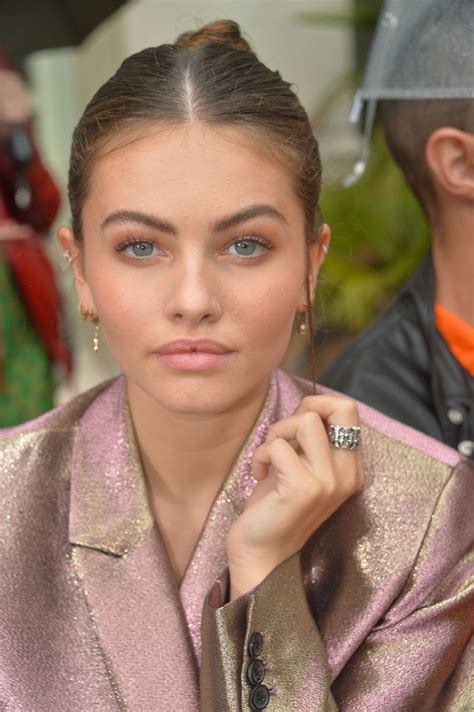 She is the daughter of former footballer patrick blondeau and véronika loubry, former actress, former television presenter and photographer. THYLANE BLONDEAU at Paul & Joe Fashion Show at PFW in ...