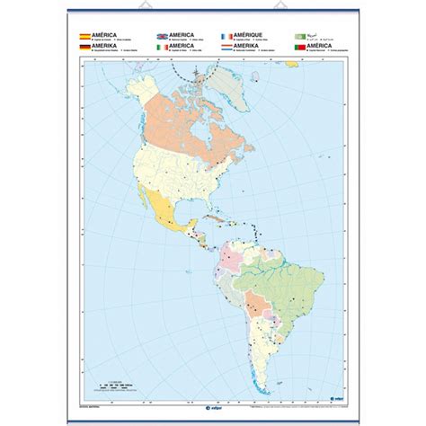 Sintético 97 Foto Mapa Físico Mudo De América Para Imprimir En A4 El