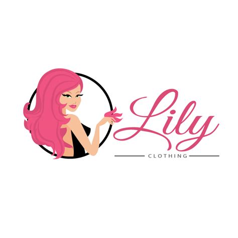 Pink Girl Logo Logodix