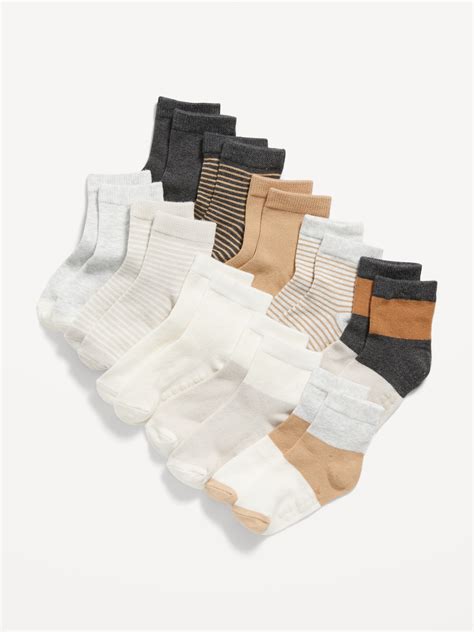 Unisex Crew Socks 10 Pack For Toddler And Baby Old Navy