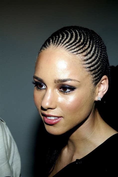 Remember When Alicia Keys Looked Like This Cornrows Braids For Black