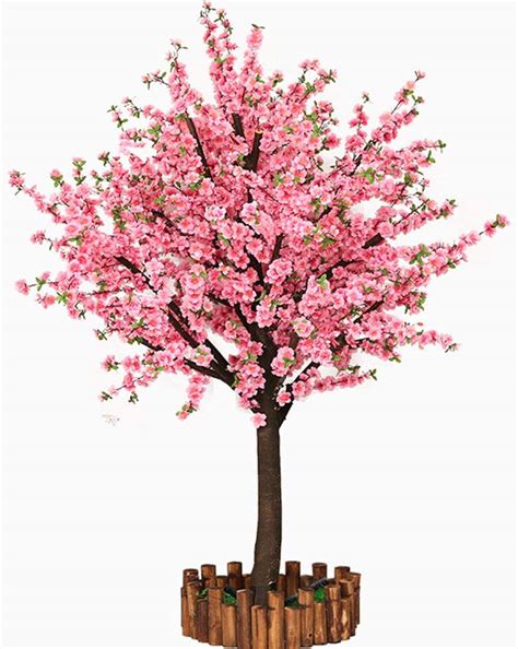 Artificial Cherry Blossom Trees Japanese Cherry Blossom Pink Fake Sakura Flower