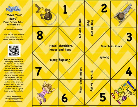 The traditional fortune teller game has been entertaining little children for decades. Fortune Teller Game
