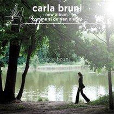 Comme Si De Rien Netait Carla Bruni Cd Album Muziek