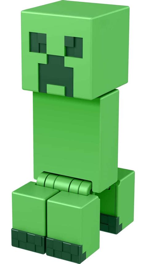 Mattel Minecraft Creeper Action Figure Set With Build A Portal 3