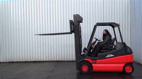linde   kgs lift height electric forklift truck