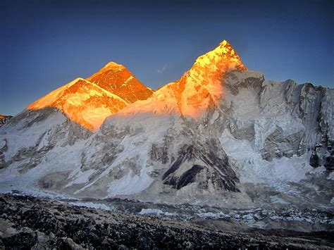 Now you too can make the climb virtually the peak of everest is the highest point on earth. Sunset on Mount Everest (4000 x 3000) : wallpapers