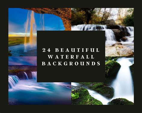 Zoom Waterfall Background Bdaland